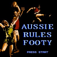 Титульный экран из Aussie Rules Footy