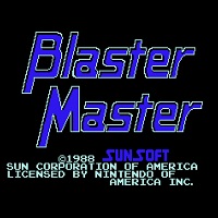 Титульный экран из Blaster Master