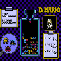 Кадр из игры «Доктор Марио»
