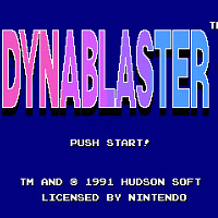 Титульный экран Dynablaster