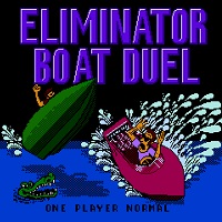Титульный экран Eliminator Boat Duel