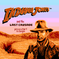 Титульный экран Indiana Jones and the Last Crusade