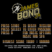 Титульный экран James Bond Jr