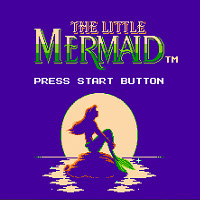 Титульный экран The Little Mermaid