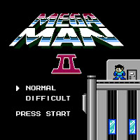 Главный экран Megaman 2