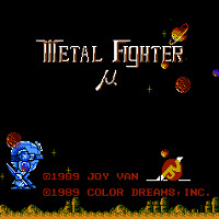 Титульный экран из Metal Fighter