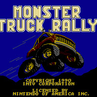 Титульный экран Monster Truck Rally